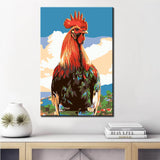 Paint by Numbers Cock