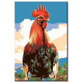 Paint by Numbers Cock