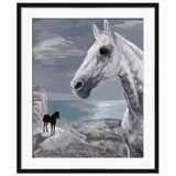 Painting by Numbers Horses Mold Waiting