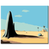 Painting by Numbers Landscape Desert