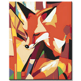 Paint by Numbers Red Fox