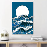 Painting by Numbers Sea Waves
