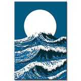 Painting by Numbers Sea Waves