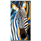 Paint by Numbers Zebra Animal