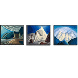 Painting by Numbers Landscape Glacier Mountain Landscape