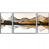 Painting by Numbers Triptych Reflection