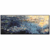 Paint by numbers water lilies