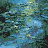 Paint by Numbers Water Lilies