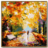 Painting by Numbers Autumn Avenue