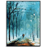 Painting by Numbers Winter Avenue Couple
