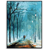 Painting by Numbers Winter Avenue Couple