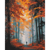Painting by Numbers Autumn Avenue