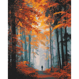 Painting by Numbers Autumn Avenue