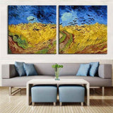 Painting by Numbers Cornfield with Crows -SS-092-2 Panel (Duo)