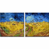 Painting by Numbers Cornfield with Crows -SS-092-2 Panel (Duo)
