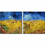 Painting by Numbers Cornfield with Crows -SS-092-2 Panel (Duo)
