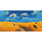 Painting by Numbers Crow Flying