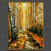 Painting by Numbers forest Path