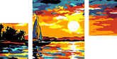 Painting by Numbers Fantasy World- 3-Panel (Triptych) -SS-099