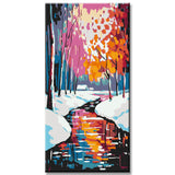 Painting by Numbers Colorful Reflections