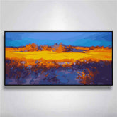 Painting by Numbers Landscape Orange