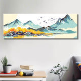 Painting by Numbers Birds in The Mountains