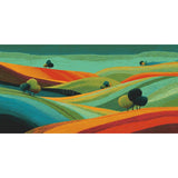 Painting by Numbers Colorful Fields