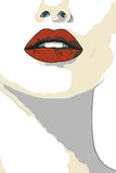 Paint by Numbers Red Lips