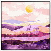 Paint by Numbers Purple Deer