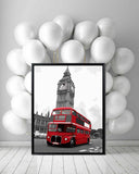 Painting by Numbers London Bus Big Ben