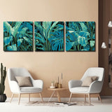 Painting by Numbers Leaves- 3-Panel (Triptych)