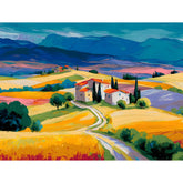 Painting by Numbers Harvest Agriculture