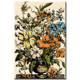 Paint by Numbers Flower Bouquet in Vase
