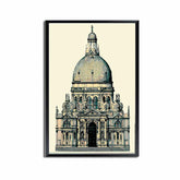 Paint by numbers building