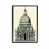 Paint by numbers building