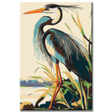 Painting by Numbers Herons