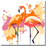 Paint by Numbers Animals Flamingos Color Explosion
