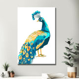 Painting by Numbers Peacock