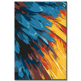 Painting by Numbers Bird Feathers