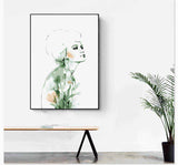 Painting by Numbers Green Life