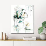Painting by Numbers Green Life