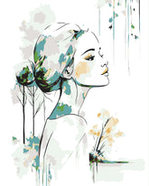 Painting by Numbers Green Life