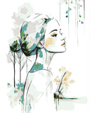 Painting by Numbers Green Life