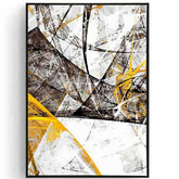 Painting by Numbers DecoratIVe Style Black White Yellow