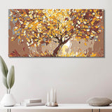 Paint by Numbers Golden Yellow Tree