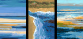 Paint by Numbers Triptych Layers