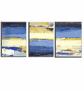 Paint by Numbers Triptych Layers