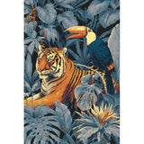 Painting by Numbers Animals Tiger Toucan Jungle