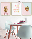 Paint by Numbers Strawberry Gold