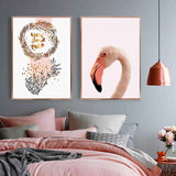 Painting by Numbers Animals Flamingo